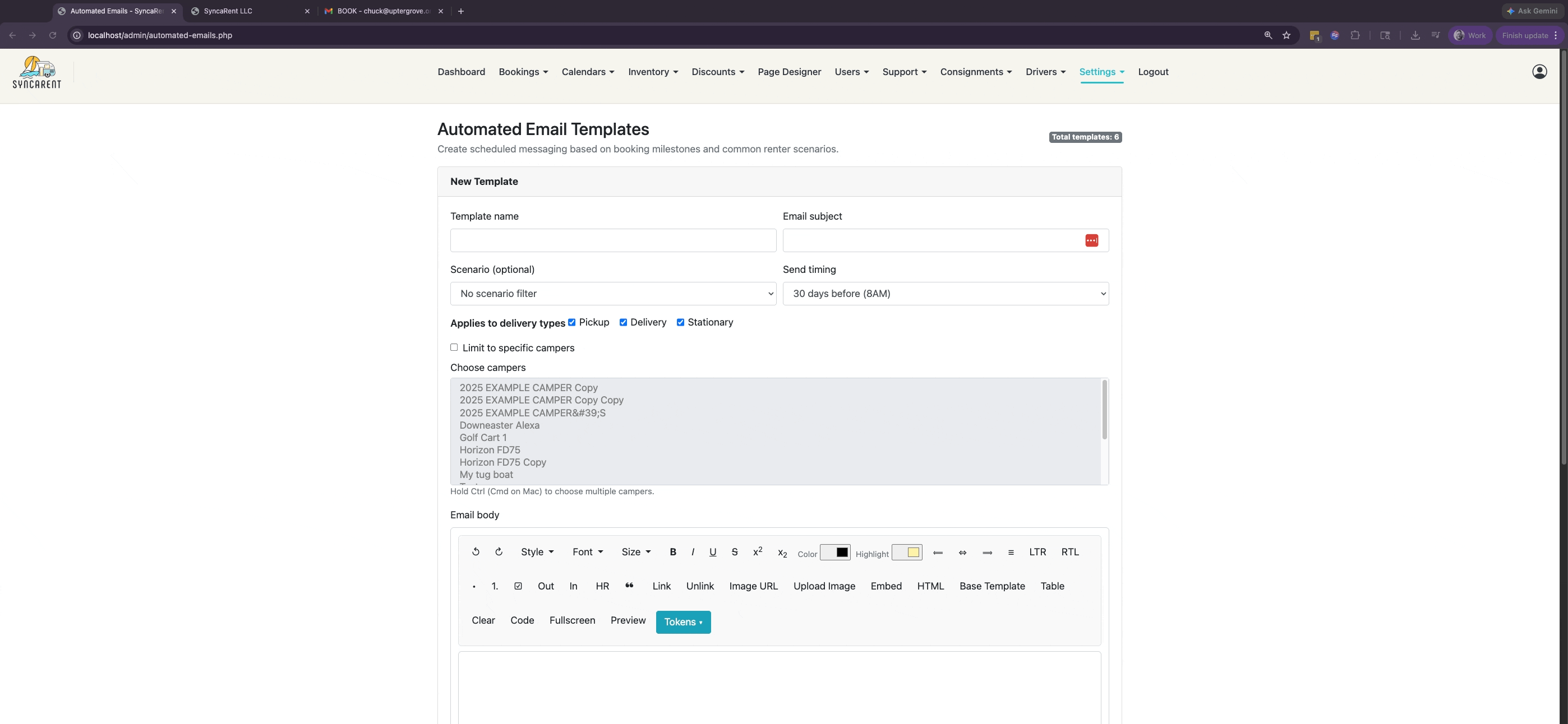 Feature asset
